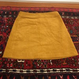J. Crew Mercantile corduroy skirt